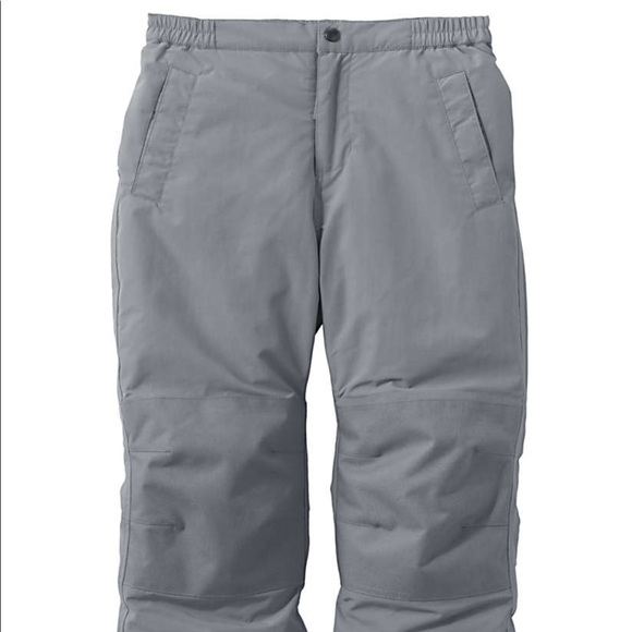 Kids Squall Waterproof Insulated Iron Knee Winter Snow Pants Lands’ End sz 6 - Picture 6 of 12